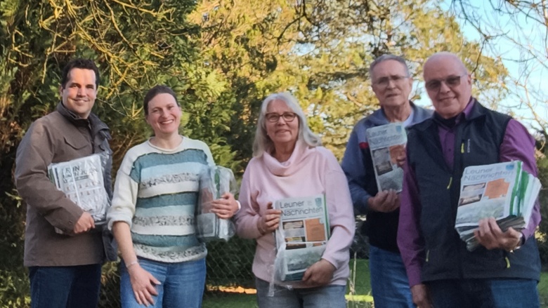 Kim Robert Trapp (CDU), Nadine Lublow (Grüne), Magdalene Georg (SPD), Jürgen Ambrosius (SPD), Paul Schmitz (FWG)