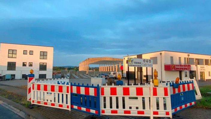 Das Gewerbegebiet "Hollergewann" in Biskirchen wächst derzeit.